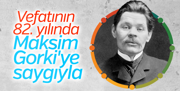 Vefatının 82. Yılında kitaplarından alıntılarla Maksim Gorki