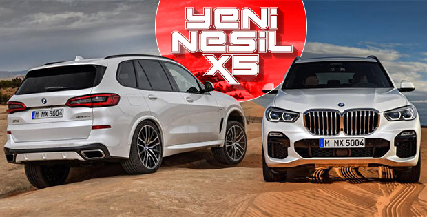 BMW X5 yenilenen yüzüyle geri dönüyor