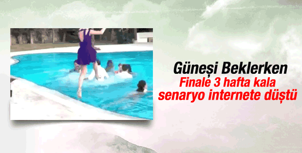 Güneşi Beklerken'in senaryosu internete düştü İZLE