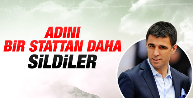 Hakan Şükür'ün ismi Esenyurt'taki stattan da silindi