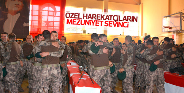 Özel harekat polisleri Balıkesir'de yemin etti