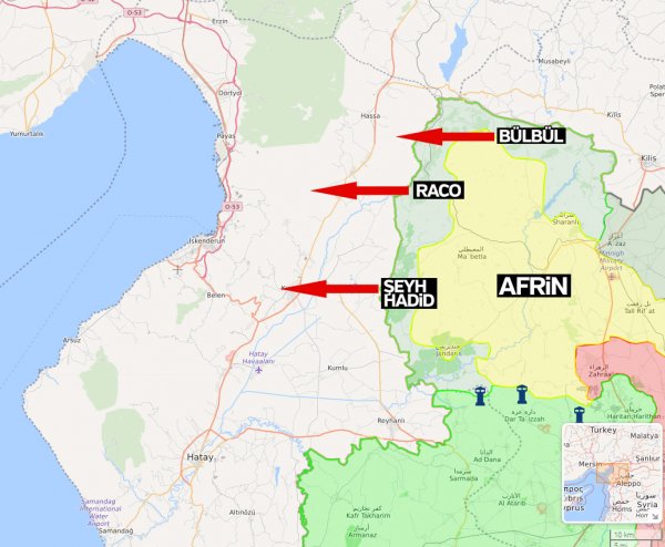 Zeytin Dalı Harekatı PKK'nın Akdeniz planını bozdu