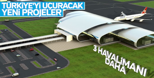 Ulaştırma Bakanı Arslan'dan 3 havalimanı müjdesi