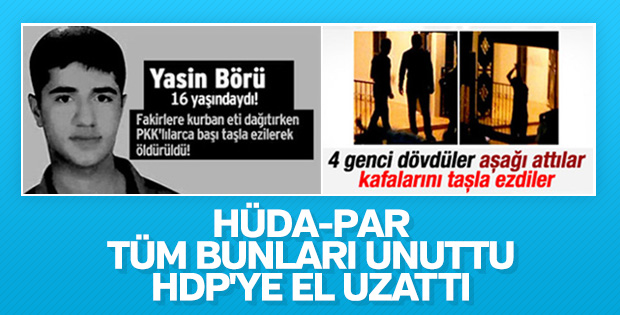 HÜDA-PAR ile HDP arasında yakınlaşma