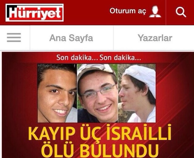 Doğan Medya'nın İsrail duyarlılığı #2