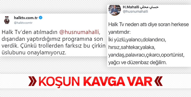 Halk TV, Hüsnü Mahalli'yi kovdu