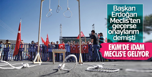 BBP idam cezası teklifini Meclis'e sunuyor
