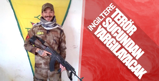 PKK'ya katılan İngiliz ülkesinde gözaltına alındı