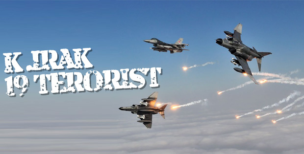 TSK: Kuzey Irak'ta 19 terörist etkisiz hale getirildi