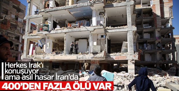 Depremin vurduğu İran'da ağır bilanço