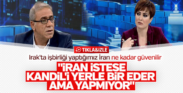 Kandil'in İran tarafı otoban gibi; PKK bitirilmiyor
