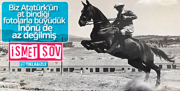 İsmet İnönü’nün binicilik merakı: Ayazağa Kasrı