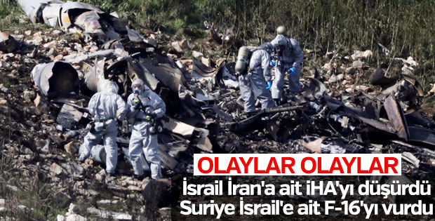 Esad rejimi, İsrail jetini düşürdü