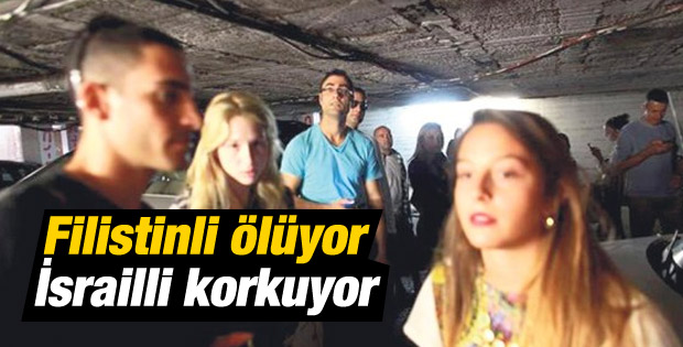 Filistinliler ölürken İsrailliler sığınakta korkuda
