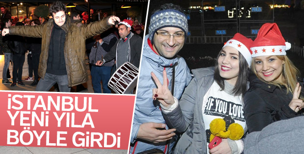 İstanbul'da yılbaşı kutlamaları