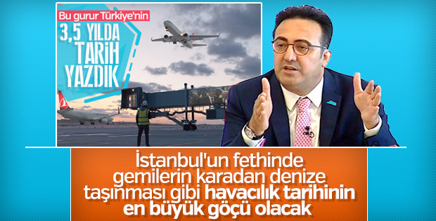 İlker Aycı, yeni havaalanına taşınma sürecini anlattı