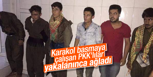 6 PKK'lı karakola girmeden yakalandı