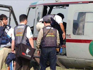 Japonya'da helikopter düştü: 9 ölü