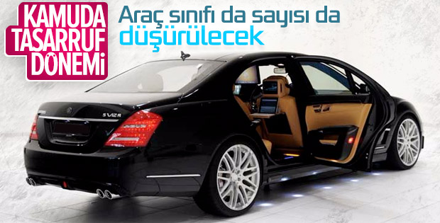 Kamu kurumlarındaki makam araçlarında tasarruf dönemi