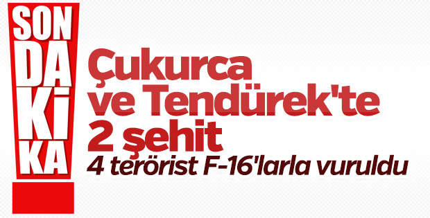 Kandil'de 4 terörist öldürüldü