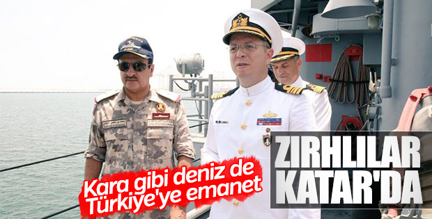 Katar ile Türkiye'den ortak deniz tatbikatı