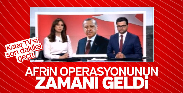 Türkiye'nin Afrin hazırlığı Katar gündeminde