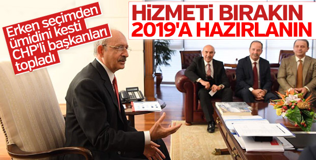 Kılıçdaroğlu'ndan belediye başkanlarına 2019 uyarısı