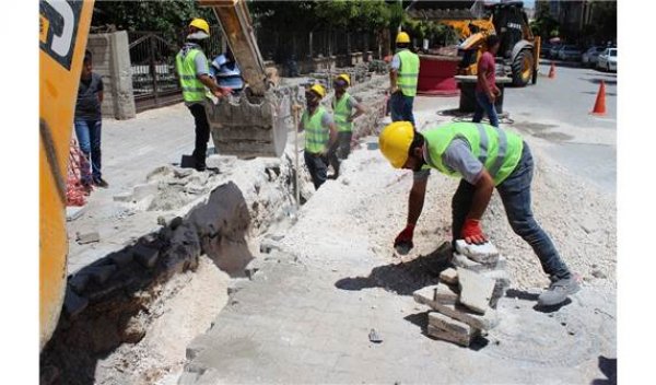 Şanlıurfa'da elektrik hatları yeraltına alınıyor