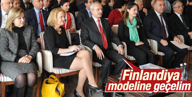 Kemal Kılıçdaroğlu'ndan eğitimde Finlandiya vurgusu