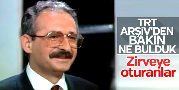 Kılıçdaroğlu'nun şarkı söylediği anlar TRT Arşiv'de
