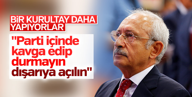 Kılıçdaroğlu uyardı: Kurultay sürecinde kavga etmeyin