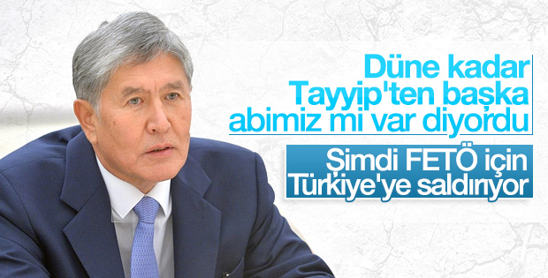 Kırgızistan Cumhurbaşkanı: Çavuşoğlu’nun iddiaları absürt