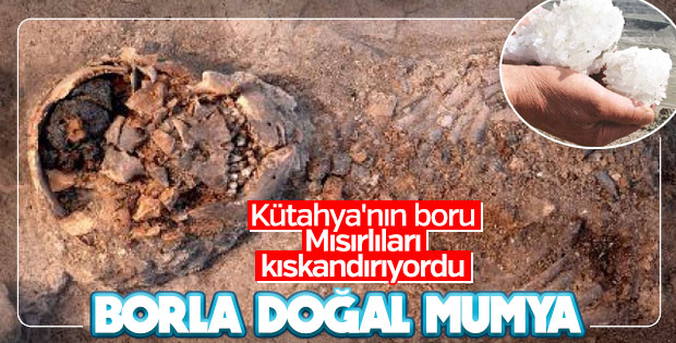 Seyitömer topraklarında doğal mumyalaşma