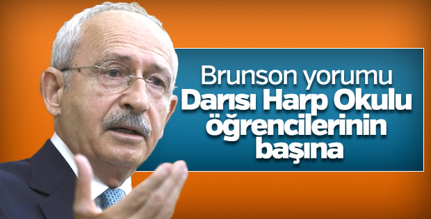 Kılıçdaroğlu'ndan Brunson yorumu