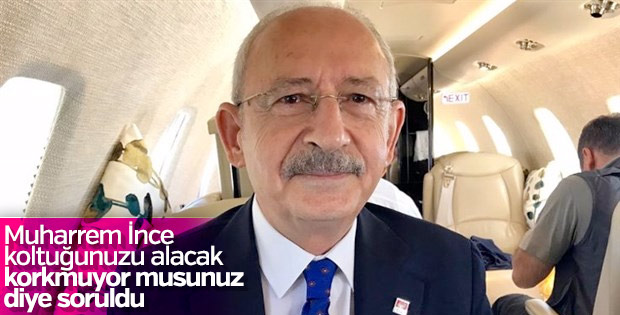 Kılıçdaroğlu'na soruldu: Muharrem İnce'yle sorun var mı