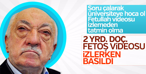 Adıyaman'da akademisyenler FETO videosu izlerken yakalandı