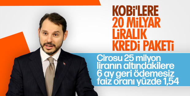 Bakan Albayrak KOBİ'lere yeni kredi paketini açıkladı