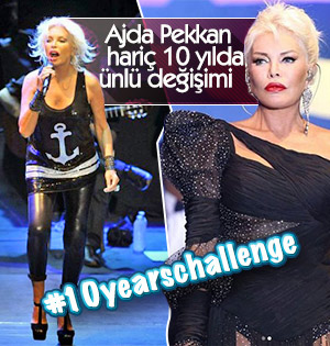 10 yılda değişim gösteren ünlüler