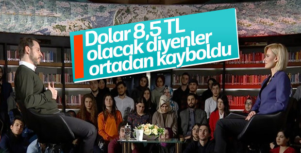 Bakan Albayrak: Dolar 8.5 lira olacak diyenler kayboldu