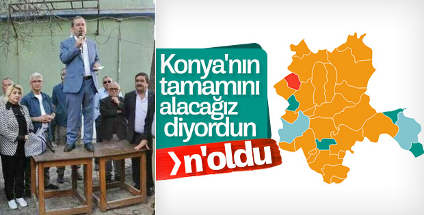 Abdüllatif Şener'in yerel seçimde Konya'da CHP'ye etkisi