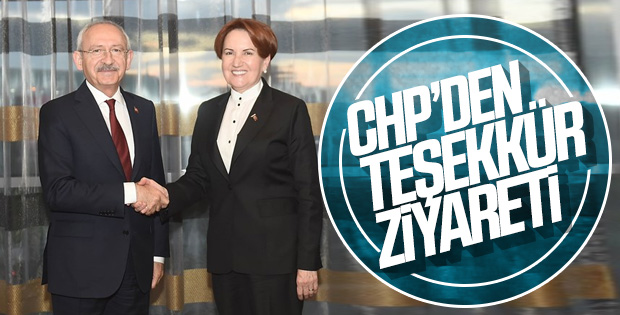 Kılıçdaroğlu'dan Akşener'e teşekkür ziyareti