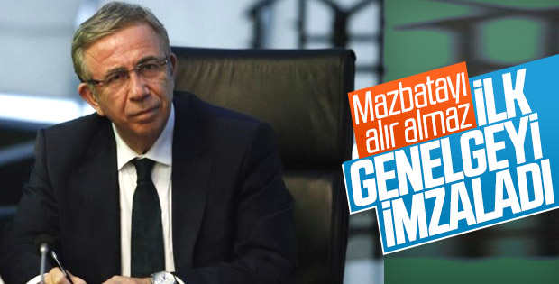Mansur Yavaş ilk genelgesini yayınladı