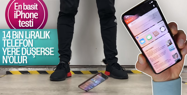 iPhone XS vs XS Max'a dayanıklılık testi