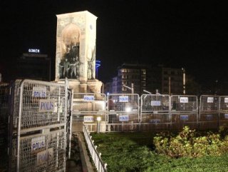 Taksim'de 1 Mayıs önlemleri devam ediyor