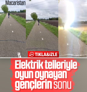Macaristan’da elektrikle tehlikeli oyun