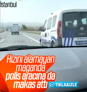 İstanbul E-5 Karayolu’nda makas terörü