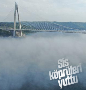 Boğaz'a sis çöktü; Kartpostallık görüntü ortaya çıktı