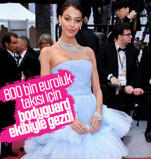 Dilan Çicek Deniz 800 bin euroluk mücevher taktı