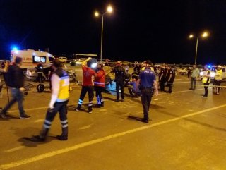 Kahramanmaraş’ta trafik kazası: 1 ağır 5 yaralı