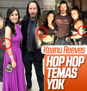 Keanu Reeves hayranlarına temas etmiyor